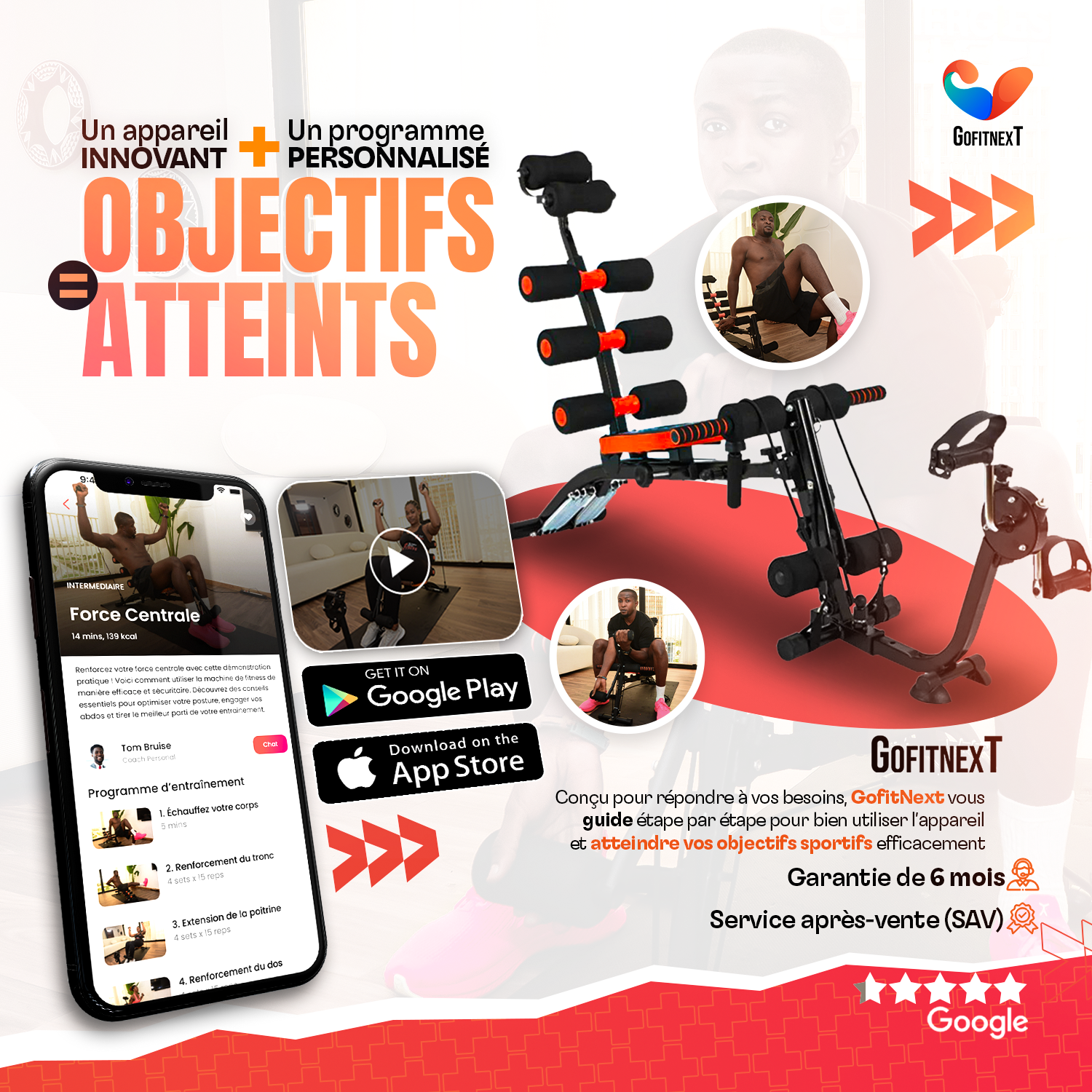 CardioQuad 23 + Accompagnement sportif Offert